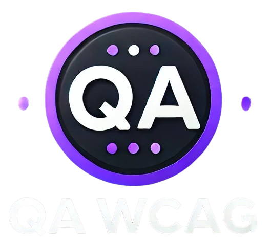 Logo QA i WCAG